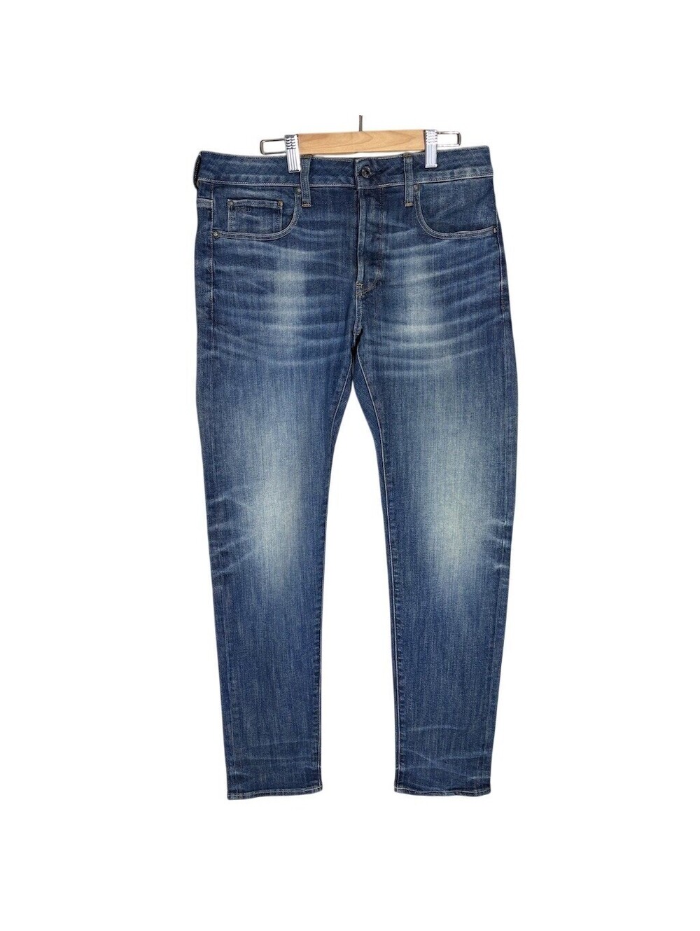 G-Star RAW Jeans Mens 31x32 Blue Medium Faded Wash Slim 5-Pocket